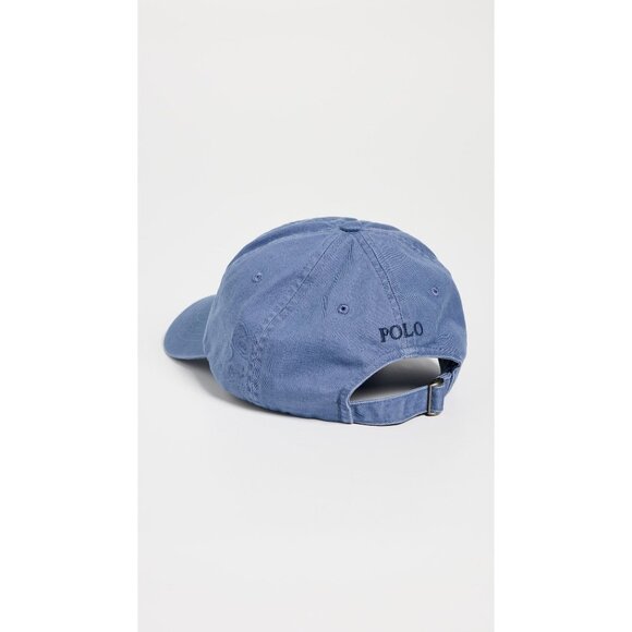 Polo Ralph Lauren Chino Cap in Carson Blue One Size Unisex Hat Mens Womens - Picture 11 of 12